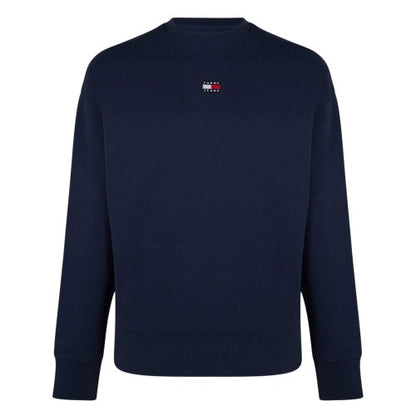 Front - Tommy Jeans Mens Loopback Sweatshirt