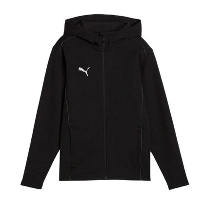 Front - Puma Childrens/Kids TeamFINAL Casuals Hooded Jacket