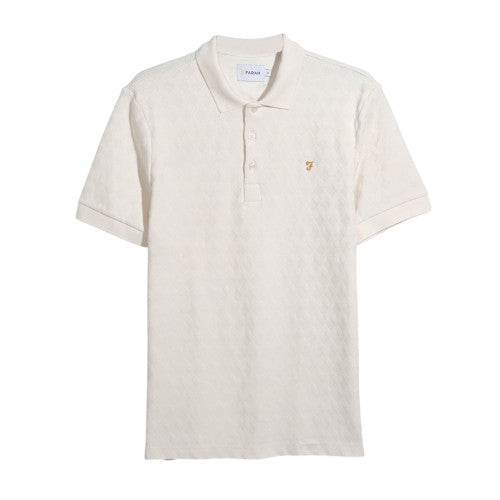 Front - Farah Mens Horace Polo Shirt