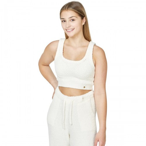 Front - SikSilk Girls Lounge Vest Top