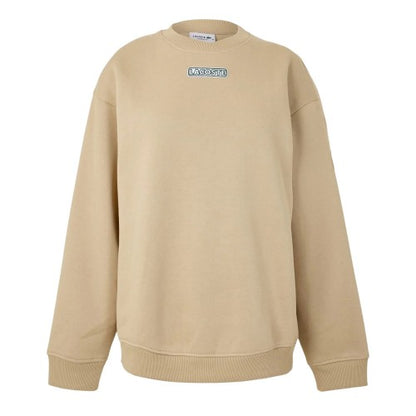 Front - Lacoste Womens/Ladies Crew Neck Regular Long-Sleeved Sweatshirt
