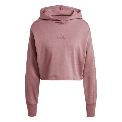 Front - Adidas Womens/Ladies All SZN Overhead Relaxed Fit Hoodie