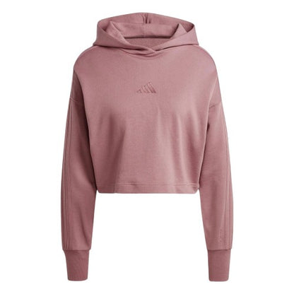 Front - Adidas Womens/Ladies All SZN Overhead Relaxed Fit Hoodie