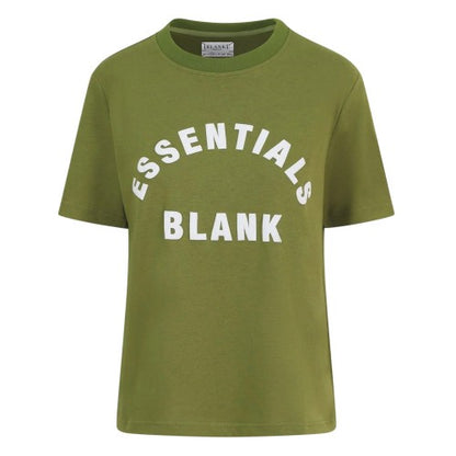 Front - Blank Essentials Unisex Adult Arch Cotton T-Shirt