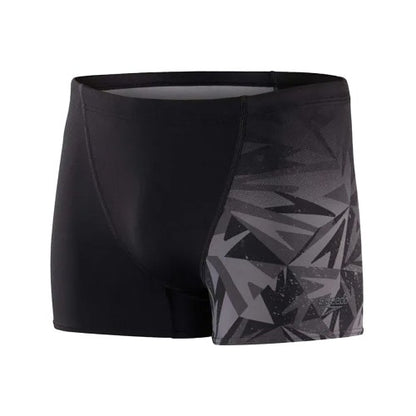 Front - Speedo Mens V-Cut Swim Shorts