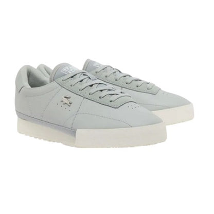 Front - Lacoste Womens/Ladies Aura Leather Ribbed Sole Trainers