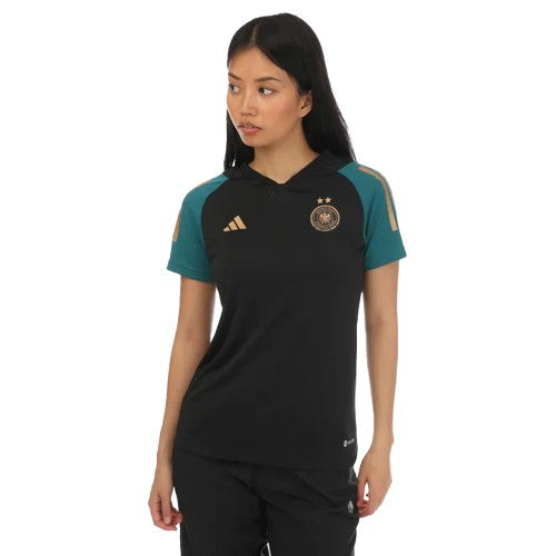 Front - Adidas Womens/Ladies Germany Tiro 23 Pro Jersey