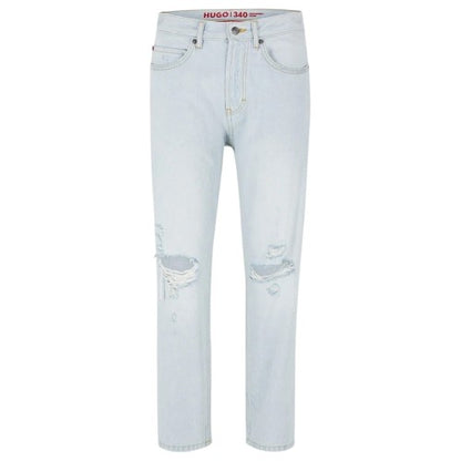 Front - Hugo Mens 340 Regular Jeans