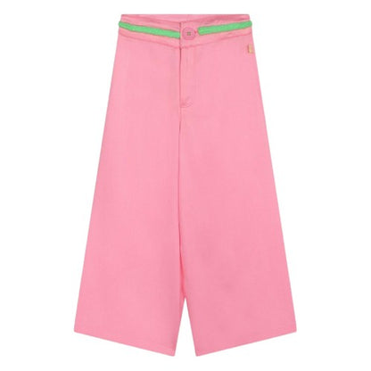 Front - Billieblush Girls Loose Trousers
