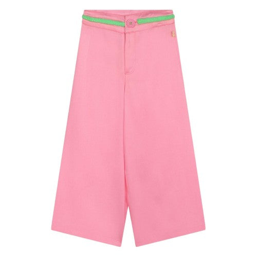 Front - Billieblush Girls Loose Trousers