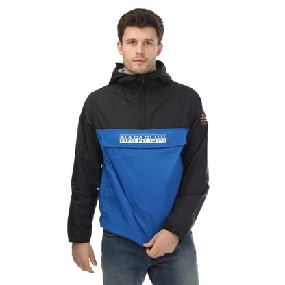Front - Napapijri Mens Coubertin Logo Jacket