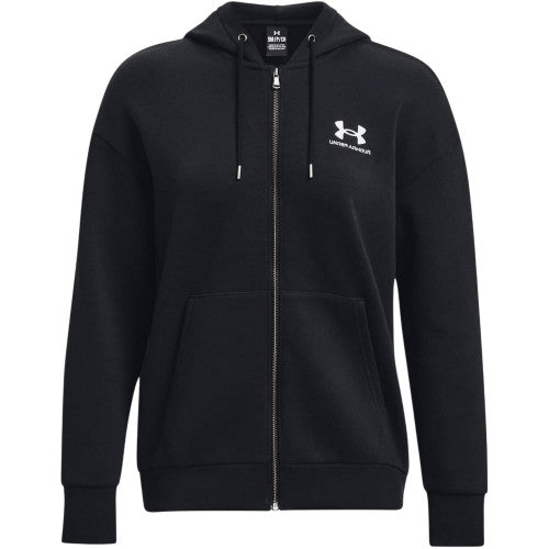 Front - Under Armour Womens/Ladies Essential Drop Sleeve Full Zip Hoodie