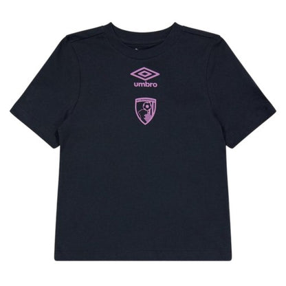 Front - Umbro Childrens/Kids Castore AFC Bournemouth Logo T-Shirt