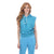 Front - Adidas Womens/Ladies Studio Lounge Sleeveless Hoodie