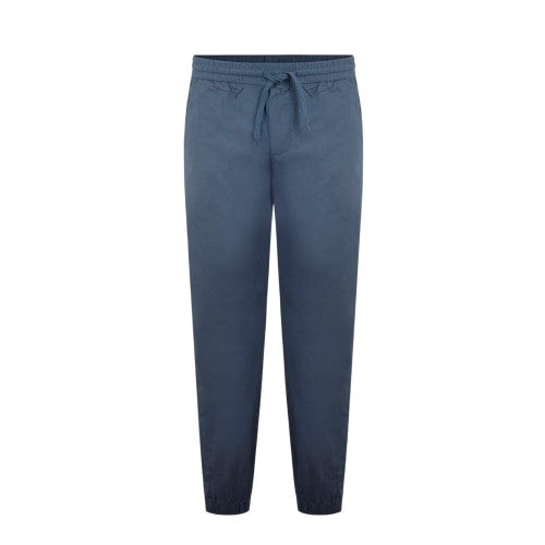 Front - Fabric Mens Cotton Poplin Trousers