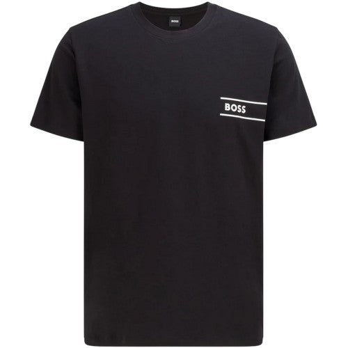 Front - Boss Mens Hbw Logo Crew Neck T-Shirt