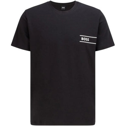 Front - Boss Mens Hbw Logo Crew Neck T-Shirt