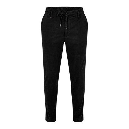 Front - Boss Mens Cotton Blend Slim Trousers