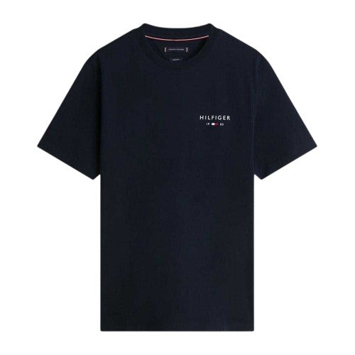 Front - Tommy Hilfiger Mens Love Logo Crew Neck T-Shirt