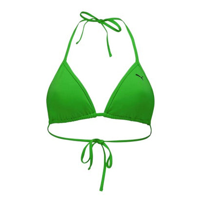 Front - Puma Womens/Ladies Tri-Fold Triangle Cups Bikini Top