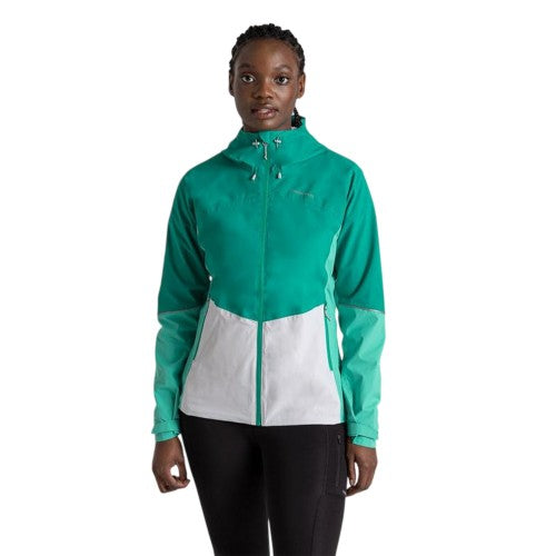 Front - Craghoppers Womens/Ladies Jamila Colour Block Funnel Neck Windbreaker
