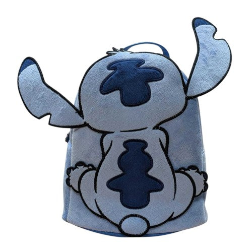 Front - Lilo & Stitch 3D Stitch Plush Mini Backpack