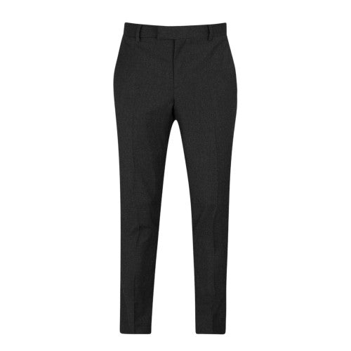 Front - Without Prejudice Mens Wool Blend Tapered Leg Slim Suit Trousers