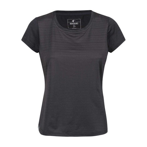 Front - Regatta Womens/Ladies Horizontal Stripe Regular T-Shirt