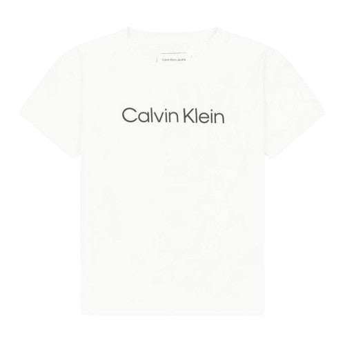 Front - Calvin Klein Childrens/Kids Logo T-Shirt