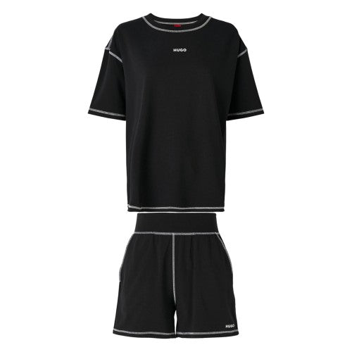 Front - Hugo Womens/Ladies Nite Pyjama Set