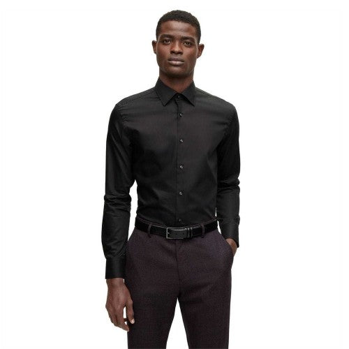 Front - Boss Mens Long-Sleeved Shirt