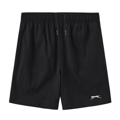 Front - Slazenger Boys Logo Elasticated Waist Sweat Shorts