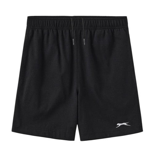 Front - Slazenger Boys Logo Elasticated Waist Sweat Shorts