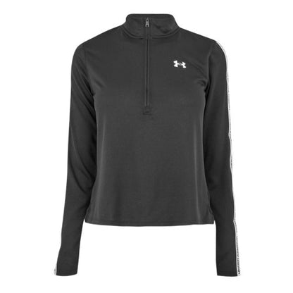Front - Under Armour Womens/Ladies Zip Neck Workout Technical Top