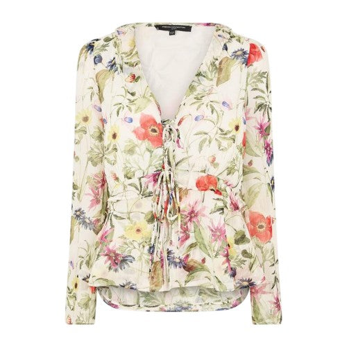 Front - French Connection Womens/Ladies Monica Long-Sleeved Blouse