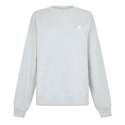 Front - Kangol Womens/Ladies Embroidered Logo Crew Neck Sweatshirt