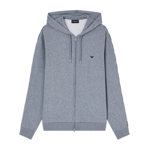 Front - Emporio Armani EA7 Mens Full Zip Hoodie