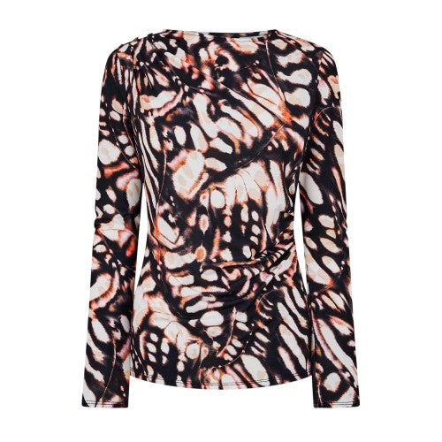 Front - Biba Womens/Ladies Butterfly Lightweight Blouse