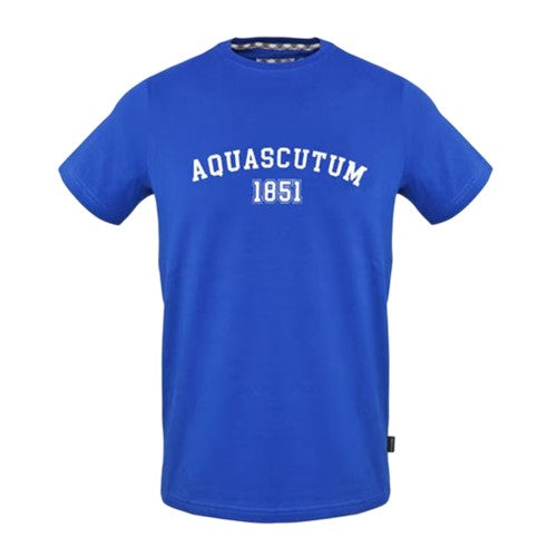 Front - Aquascutum Mens Arch Logo T-Shirt