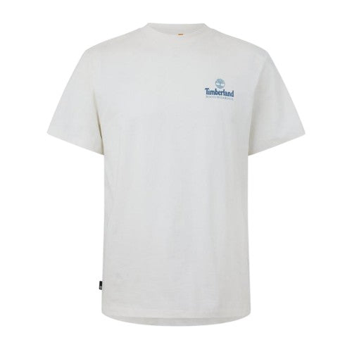 Front - Timberland Mens Tree Logo Crew Neck T-Shirt