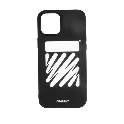 Front - Off White iPhone 12 Pro Max Compatible Diagonal Phone Case