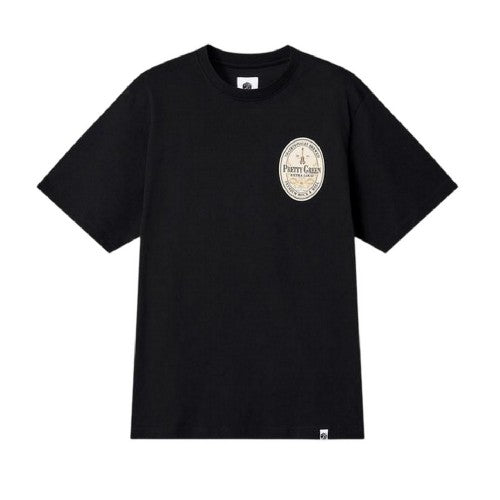 Front - Pretty Green Mens Crew Neck Relaxed Fit Short-Sleeved T-Shirt