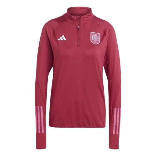 Front - Adidas Womens/Ladies Trio 23 Pro Spain Training Top