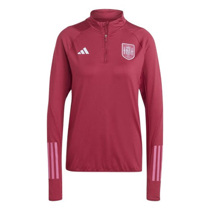 Front - Adidas Womens/Ladies Trio 23 Pro Spain Training Top