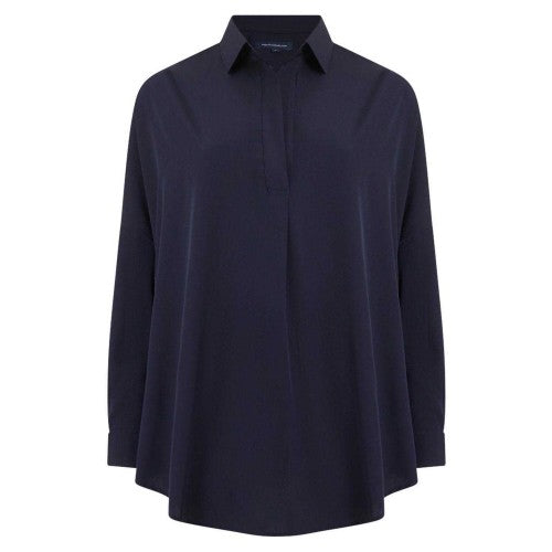 Front - French Connection Womens/Ladies Relaxed Fit Long-Sleeved Blouse