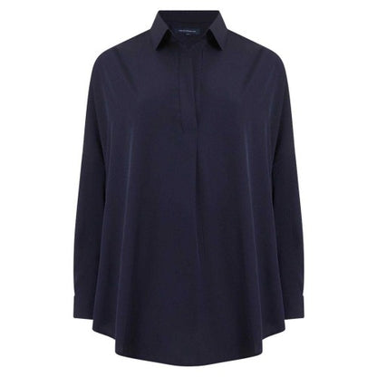 Front - French Connection Womens/Ladies Relaxed Fit Long-Sleeved Blouse