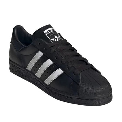 Front - Adidas Womens/Ladies Originals Superstar Leather Trainers