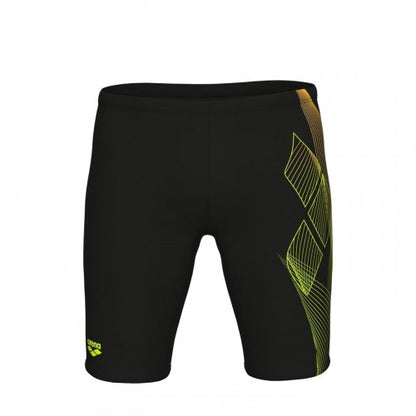 Front - Arena Mens Graphic Print Swim Shorts