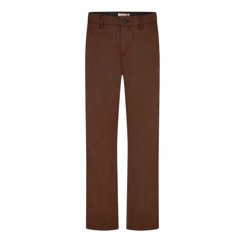 Front - Timberland Unisex Adult Claremont Slim Chinos