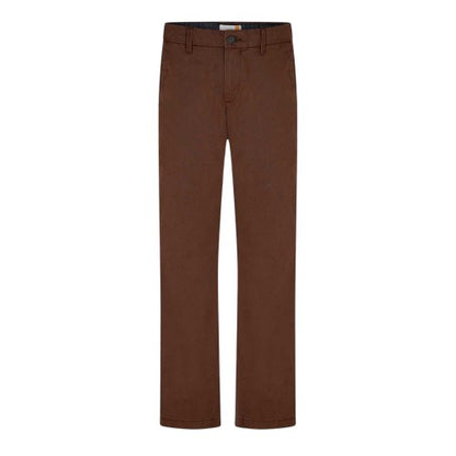 Front - Timberland Unisex Adult Claremont Slim Chinos